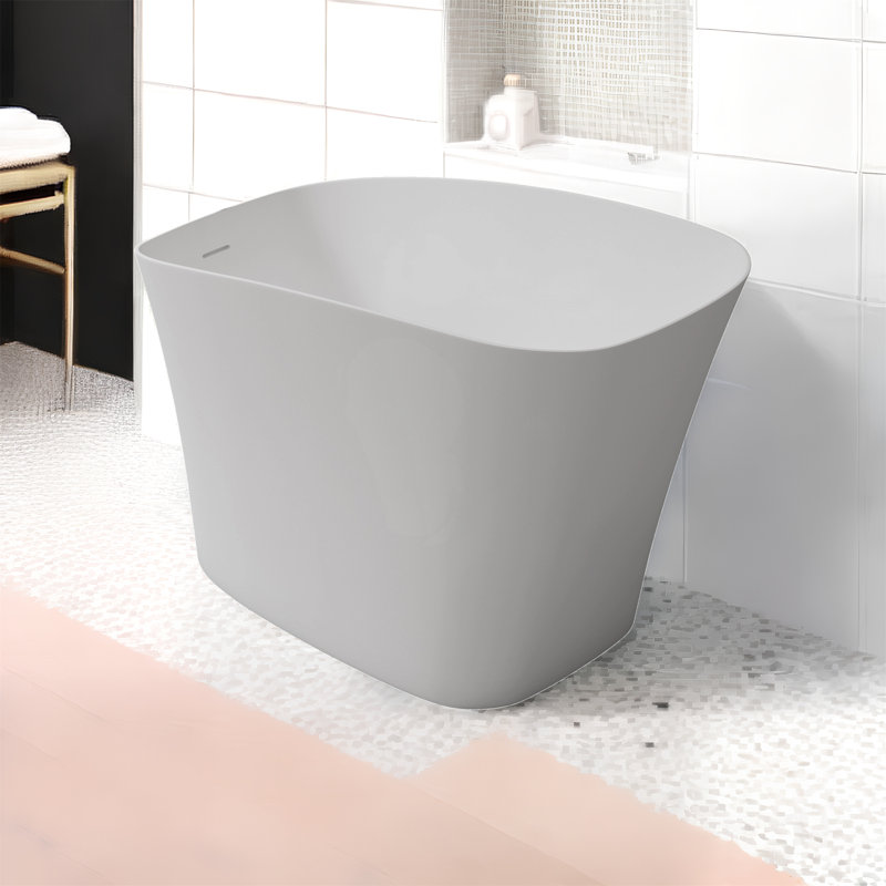 51'' x 29'' Freestanding Solid Surface Bathtub