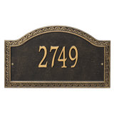 Penhurst Personalized Grande 1-Line Wall Address Plaque