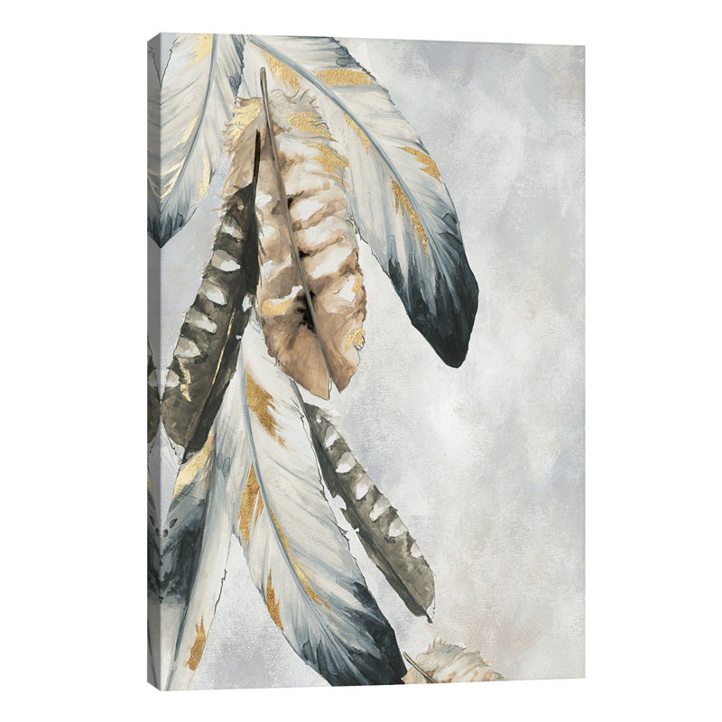 Golden Bunch by Eva Watts - Wrapped Canvas Painting, 66.04 cm H x 45.72 cm W x 1.91 cm D