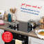 Russell Hobbs Rh60ih414b, 59cm 4 Zone Induction Hob With Touch Control And Frame In Black