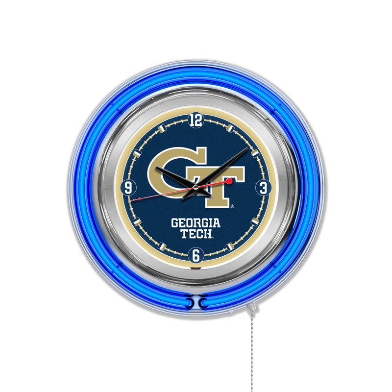 Horloge murale 15 po NCAA, Georgia Tech
