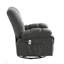 Fauteuil inclinable pivotant surdimensionné à massage avec vibrations, chauffage et charge USB pour un confort et une détente accrus-682193461