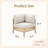 Outdoor Wicker Sofa with Csuhions