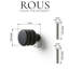 ROUS Hardware Mid-Century Modern Honey Comb Knob-770996622