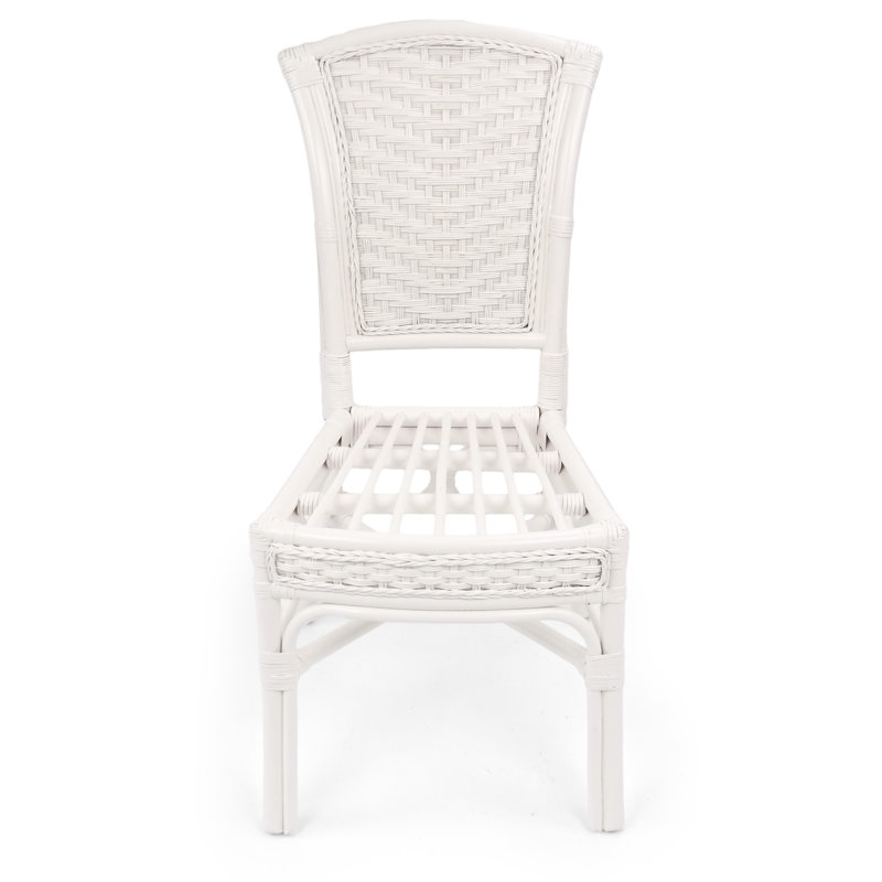 Codah Dragan Fabric Side Chair Dining Chair, White