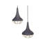 Labrosse 2 - Light Black Dome Pendant