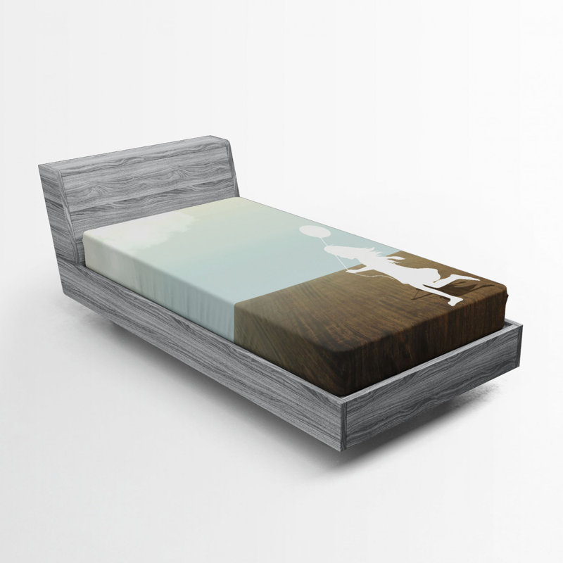 Microfiber Fitted Sheet, Twin Fitted Sheet