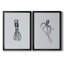 Marine Life III - Ensemble de 2 reproductions d'art sur toile encadrées-1077443006-1077443007