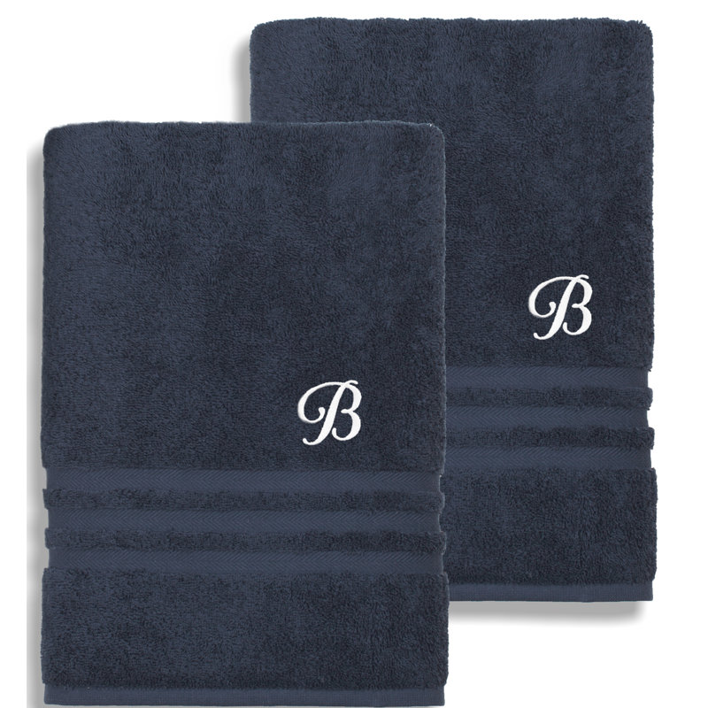 Denzi Midweight Bath Sheet, B, Twilight Blue