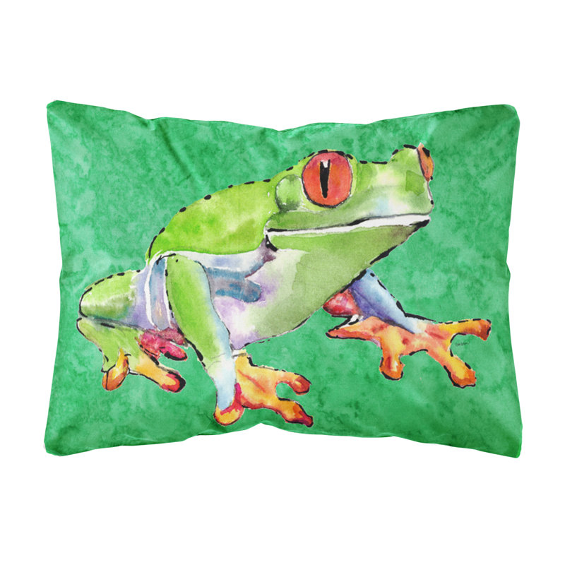 Coussin intérieur/extérieur grenouille