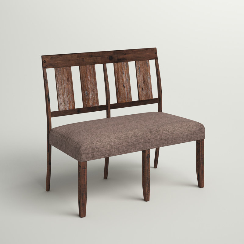 Melo Polyester Upholstered Bench