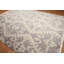One-of-a-Kind Rectangle 9' X 12' Wool Area Rug in Light Gray