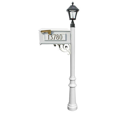 Lewiston 72" H In-Ground Decorative Post