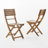 Outdoor Acacia Wood Folding Dining Chair (Set of 2)-165163928
