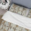 Ensemble de housse de couette en bois de grange beige III-109149019