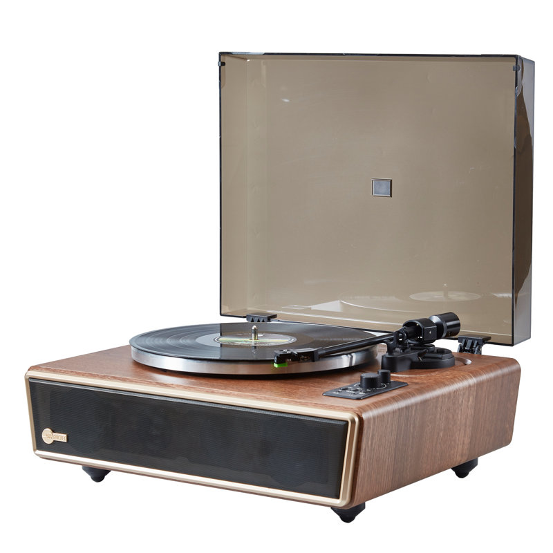 Arkrocket Huygens Bluetooth Turntable with Built-in Speakers