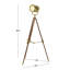 Lampe trépied 63 "63"