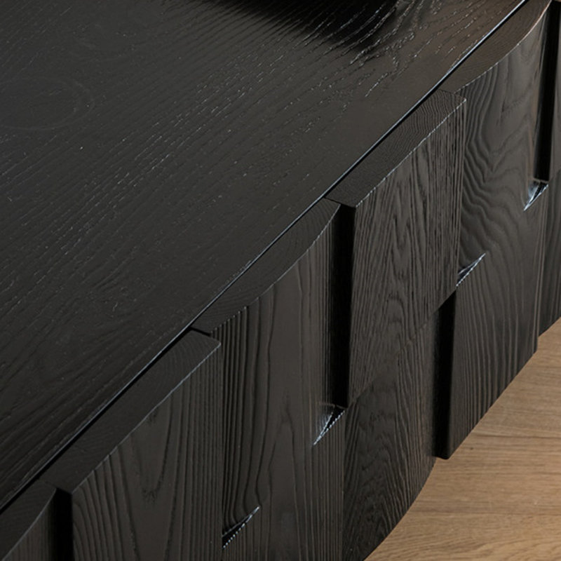 Black Creative TV Stand