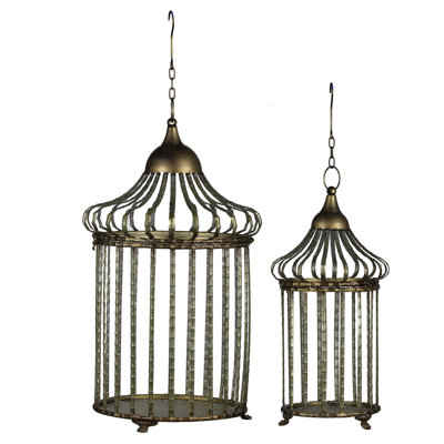 24.8'' H Metal Wall Lantern