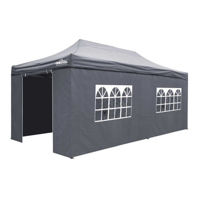 Premium 3m x 6m Steel Pop-Up Gazebo