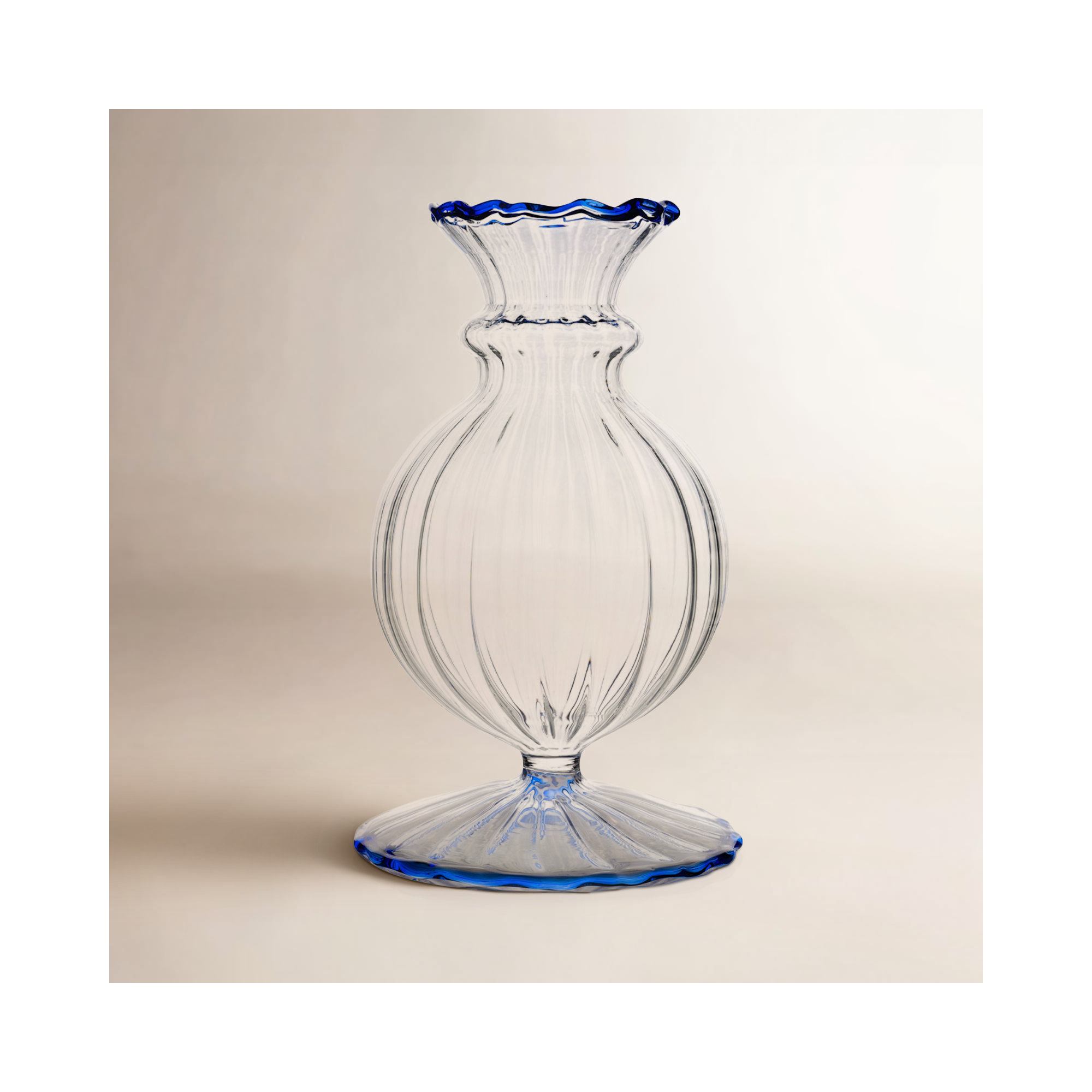 Miss Annie Bud Vase, Blue