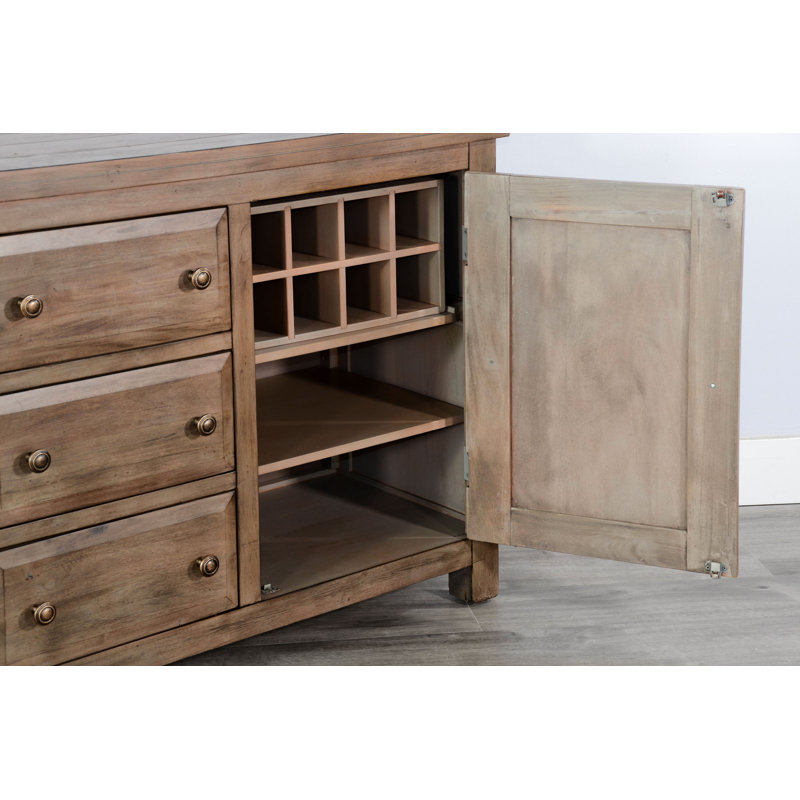 Hexham 66'' Solid Wood Sideboard, Buckskin