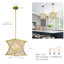 Luminaire suspendu industriel en métal Glod
