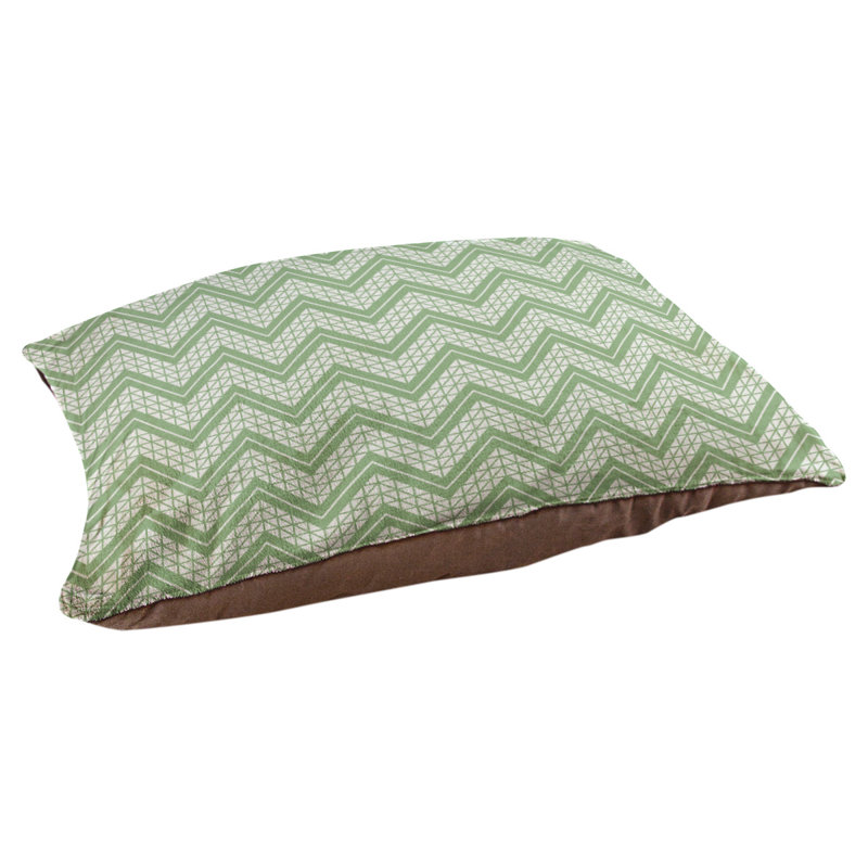 Coussin Chelan, Moyen (H 6,5 po x l 40 po x P 30 po), Jaune/orange