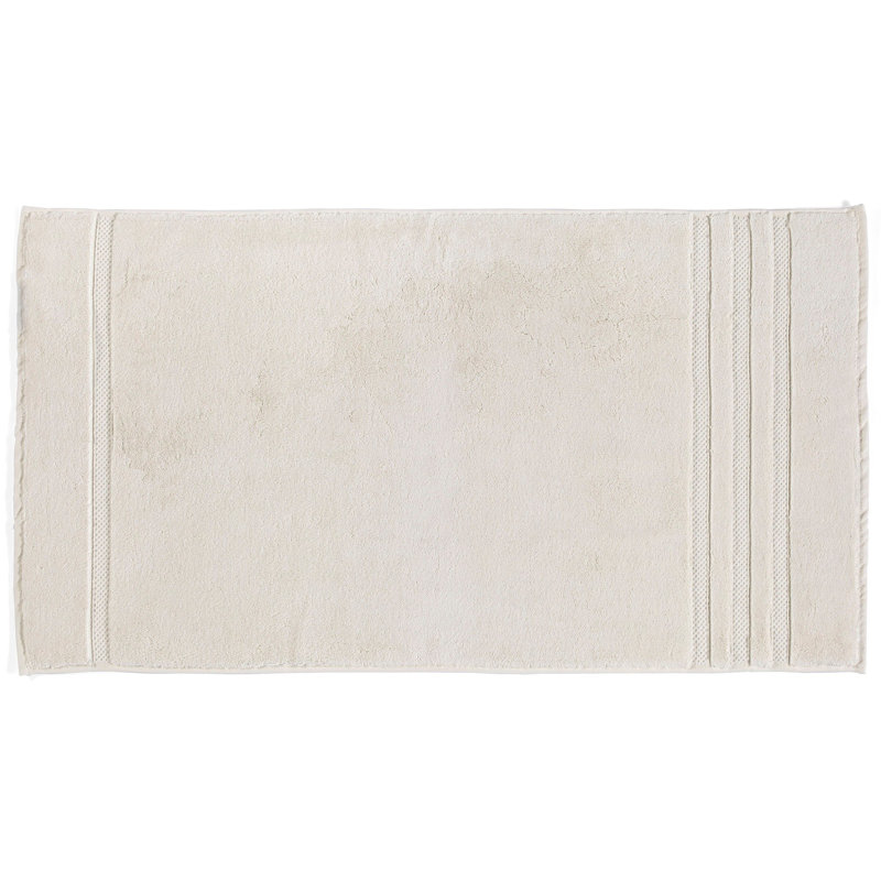 Luxueuse serviette de bain 100% coton, couleur crème, 27,6 po x 55,1 po | Ultra-doux, 700 g / m² pour une absorbance maximale | Lavable à la machine, cycle délicat, séchage par culbutage à basse température | Parfait pour un spa à domicile et un usage quotidien