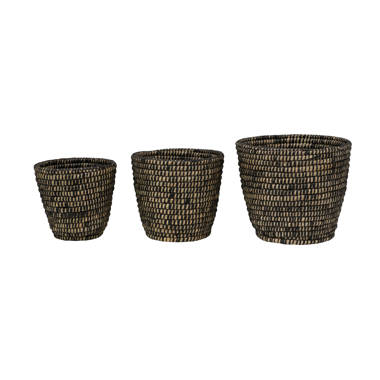 Dotted Line™ Nested 3 Piece Fabric Basket Set & Reviews