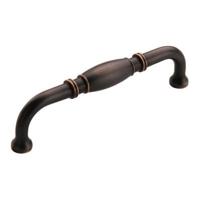 Granby 5-1/16 inch (128mm) Center-to-Center Oil-Rubbed Bronze Cabinet Pull - 10 Pack
