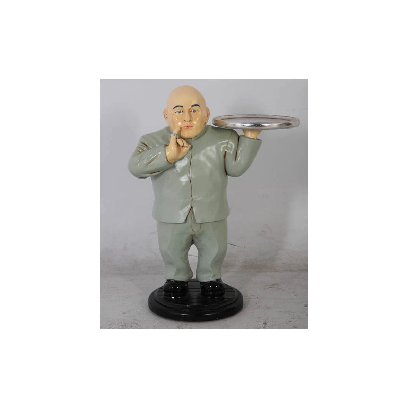 Mini statue de petit majordome Baldy