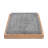 Volcanic Stone Serving Tray With Wood Base