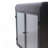 2-Door Wall-Mounted Metal Storage Cabinet With Tempered Glass Doors & Shelves For Bathroom, Kitchen, Living Room & Office-195522419