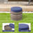 Round Nesting Coffee Table with Ottoman-102629976