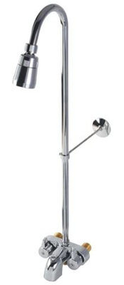 Avalon Add On Shower Unit Stain Less Steel Chrome Finish