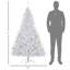 Sapin de Noël artificiel Douglas 6 pi avec branches réalistes, 250 lumières DEL blanc chaud et 1000 pointes