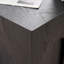 Petite table d'appoint carrée de 15,74 po avec table d'appoint et table de chevet pour salon, noir