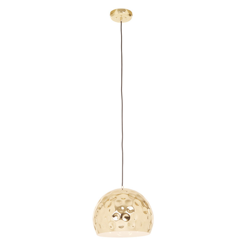 Hershberger 1 - Light Gold Dome Pendant