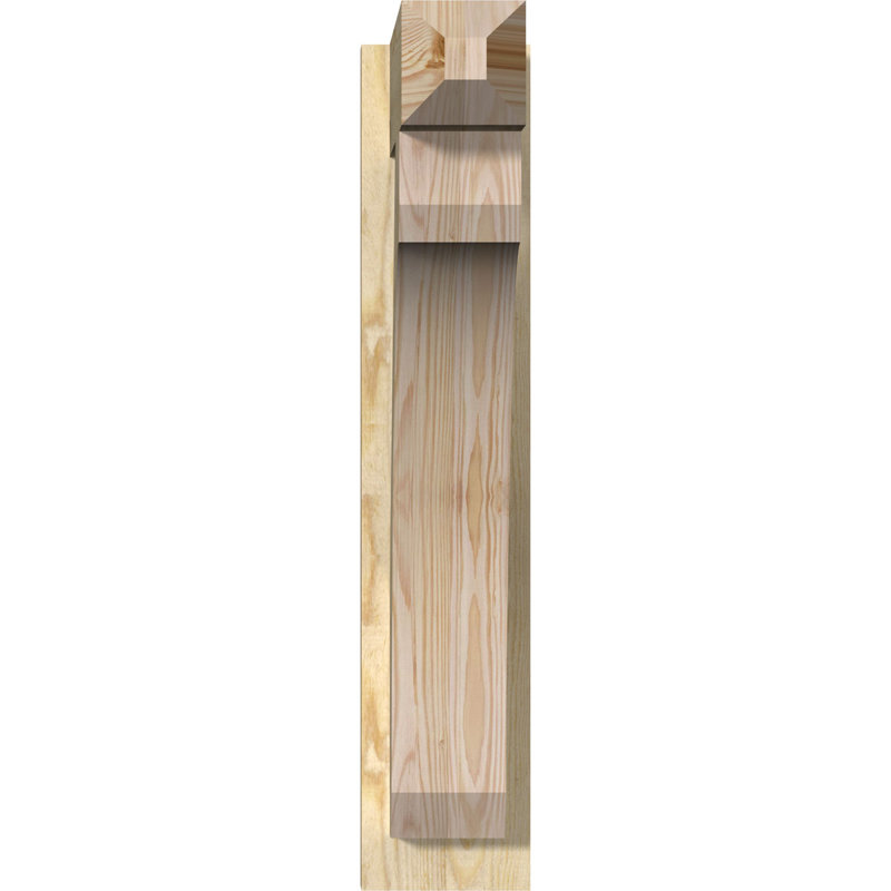 Legacy Craftsman Perspectives, P 18 po x H 30 po, Cèdre rouge de l'Ouest de 8 po (sciage brut)
