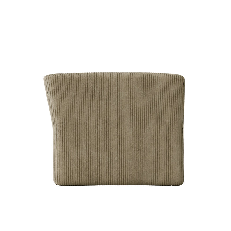 Chaise d'appoint de coin Berlare, Kaki