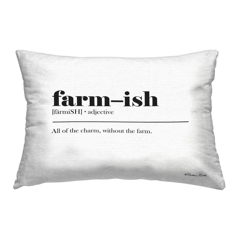 Coussin d'extérieur Farm-ish