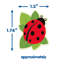 Accessoire éducatif de coccinelles
