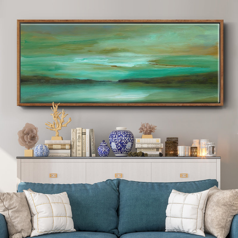 Hidden Cove- Framed Canvas