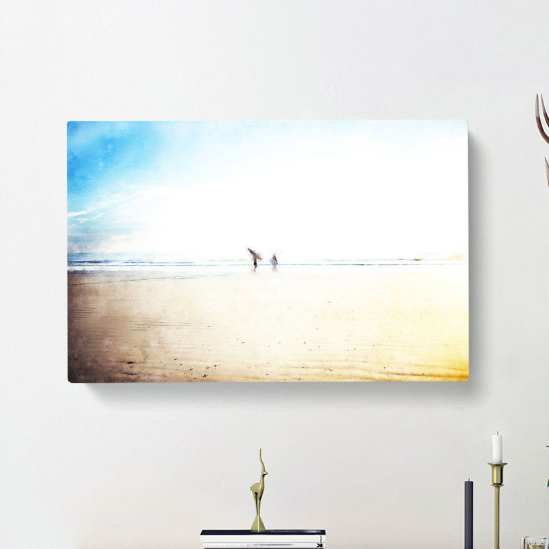 Heading To The Surf - Wrapped Canvas, 35cm H x 50cm W x 3cm D