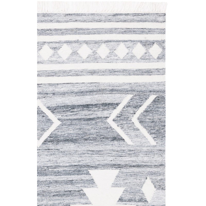 Kilim Flat Weave Polpropylene Southwestern Rug, Runner 2'3" x 9'