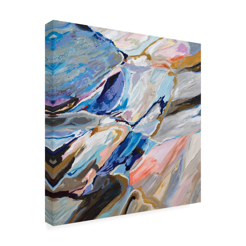 Art mural sur toile, bolette, Jeanette Vertentes, H 35 po x l 35 po