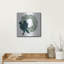 Art mural en métal luxueux «Mistletoe Wreath» par House Fenway, 12 po x 12 po-101674352
