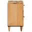 50cm W Solid Wood Bedside Table