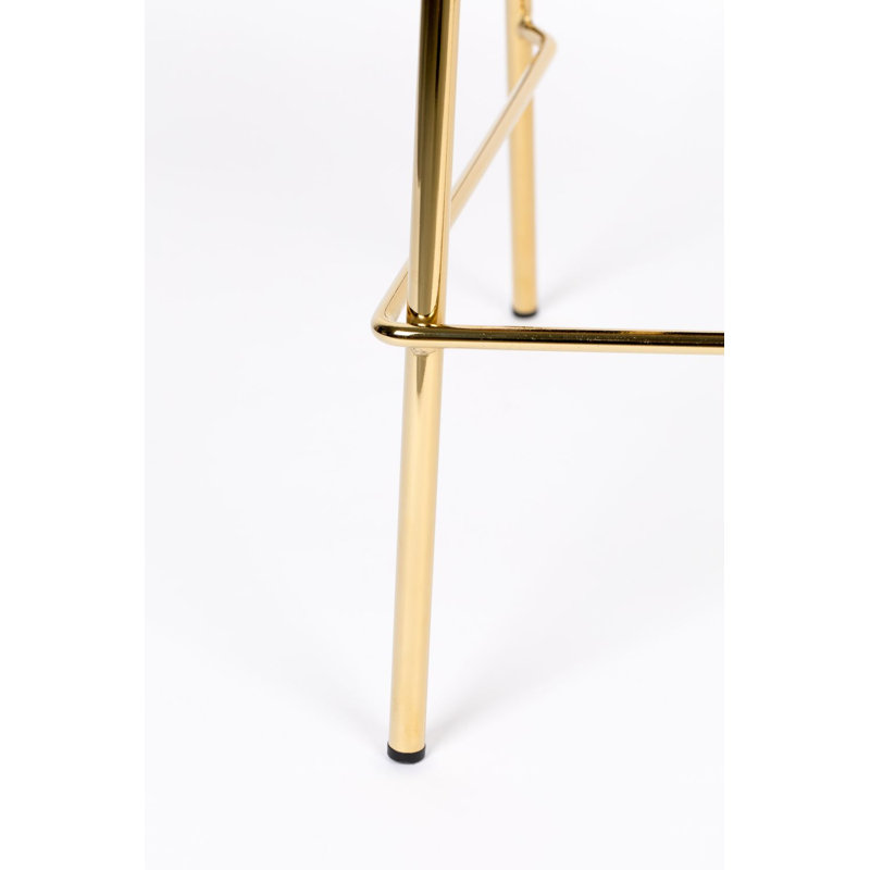 Jolien 26'' Counter Stool, Gold, Pink